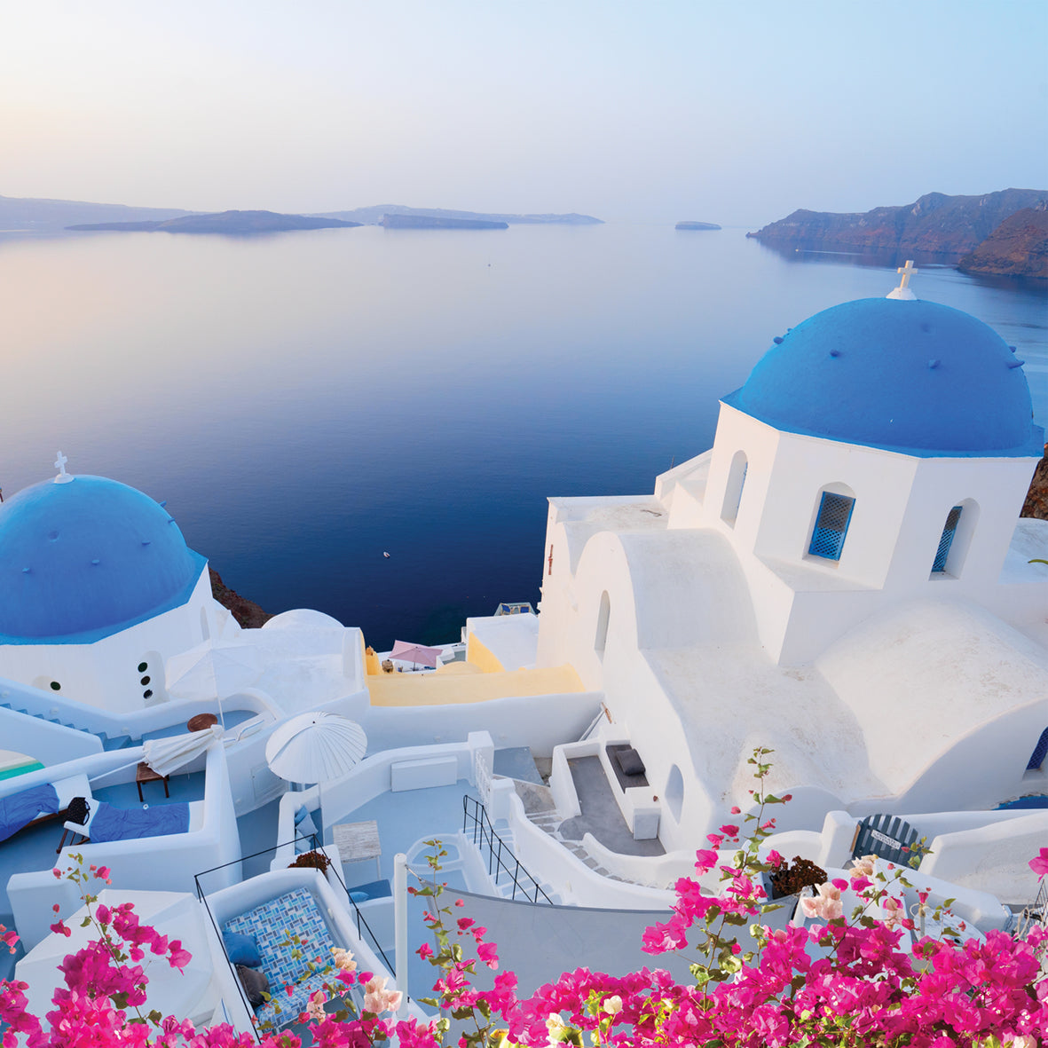 Greek Isles - Square Calendar 2026