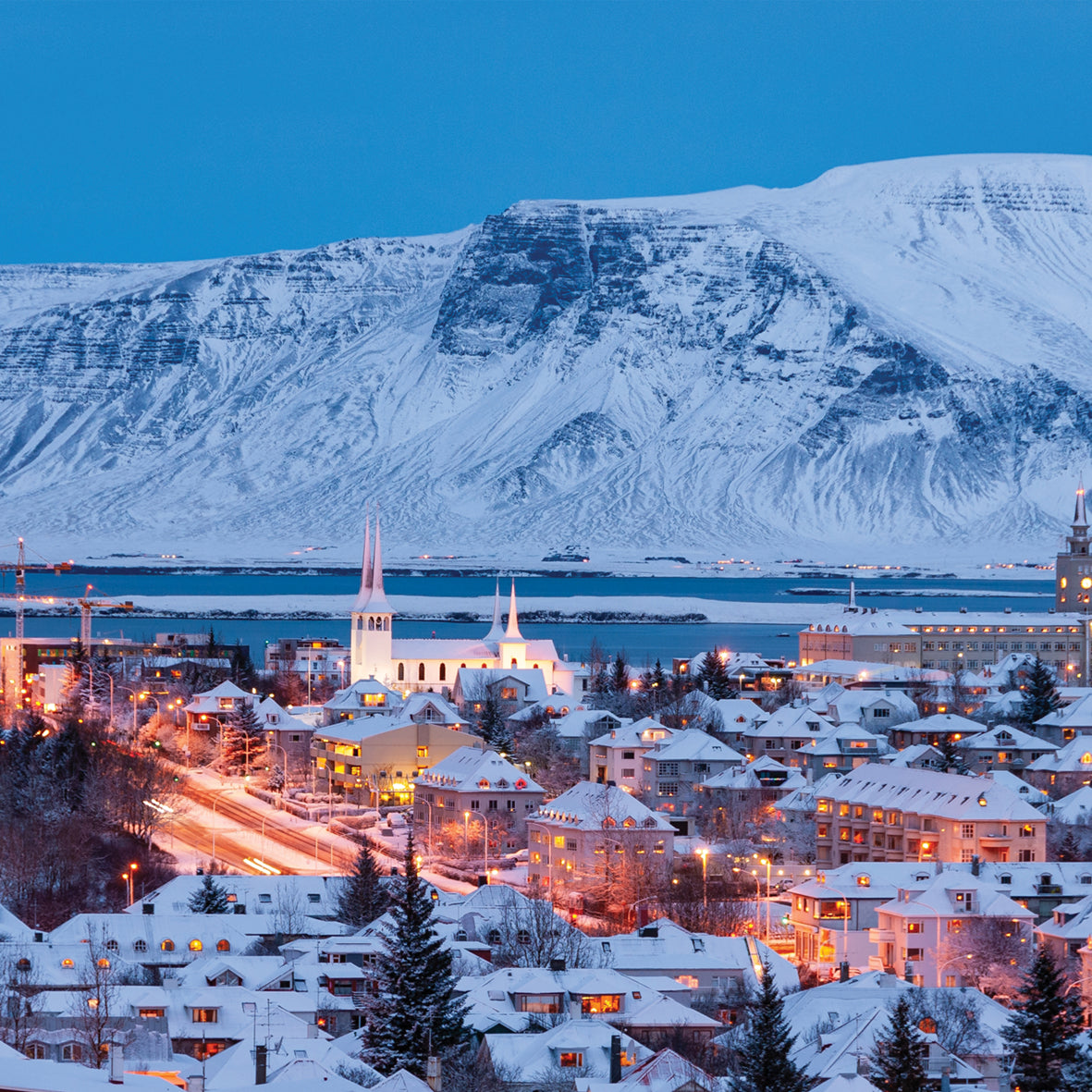 Iceland - Square Calendar 2026