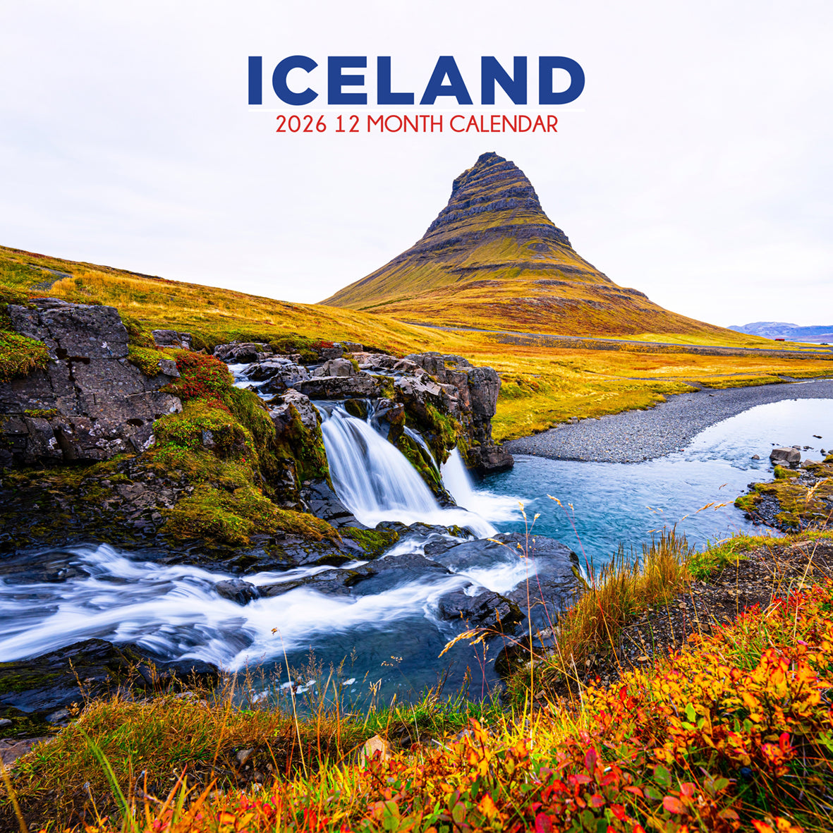 Iceland - Square Calendar 2026