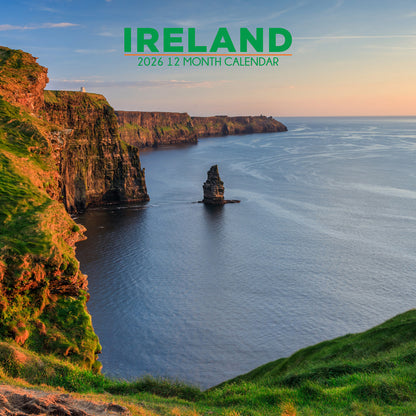 Ireland - Square Calendar 2026
