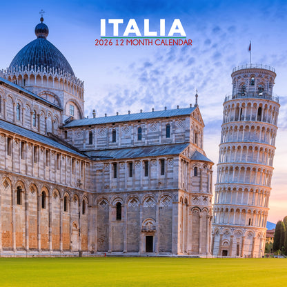 Italia - Square Calendar 2026