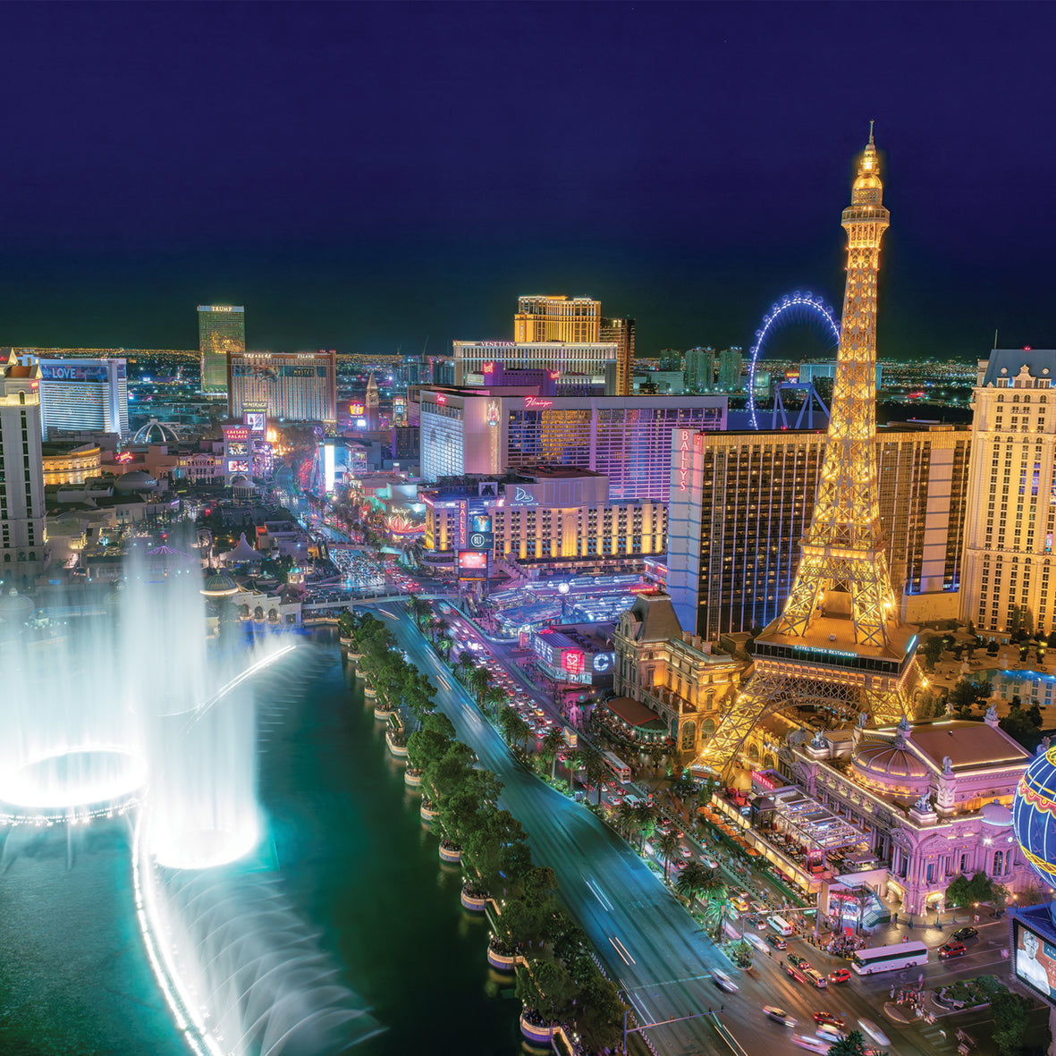 Las Vegas - Square Calendar 2026