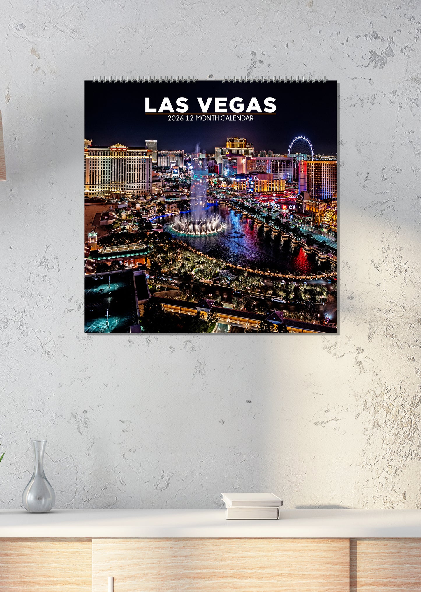 Las Vegas - Square Calendar 2026