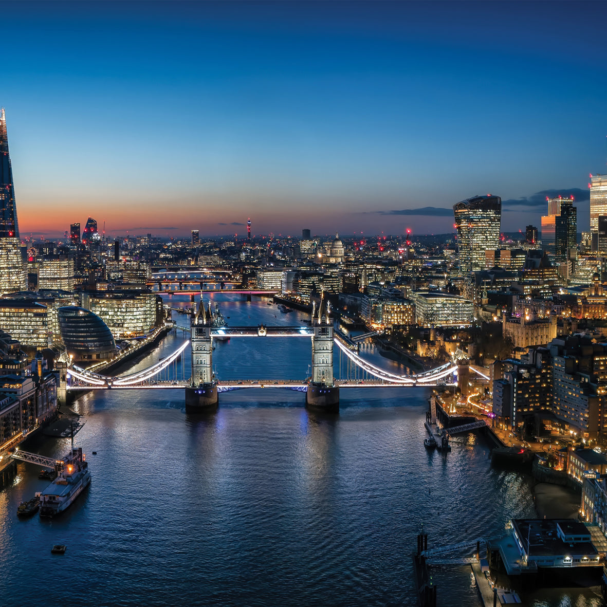 London - Square Calendar 2026