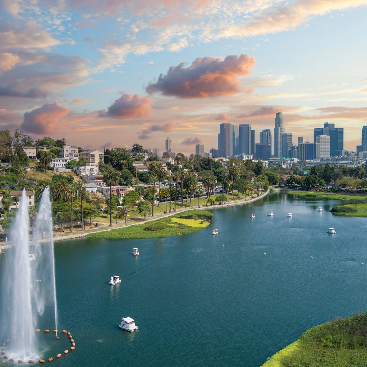 Los Angeles - Square Calendar 2026