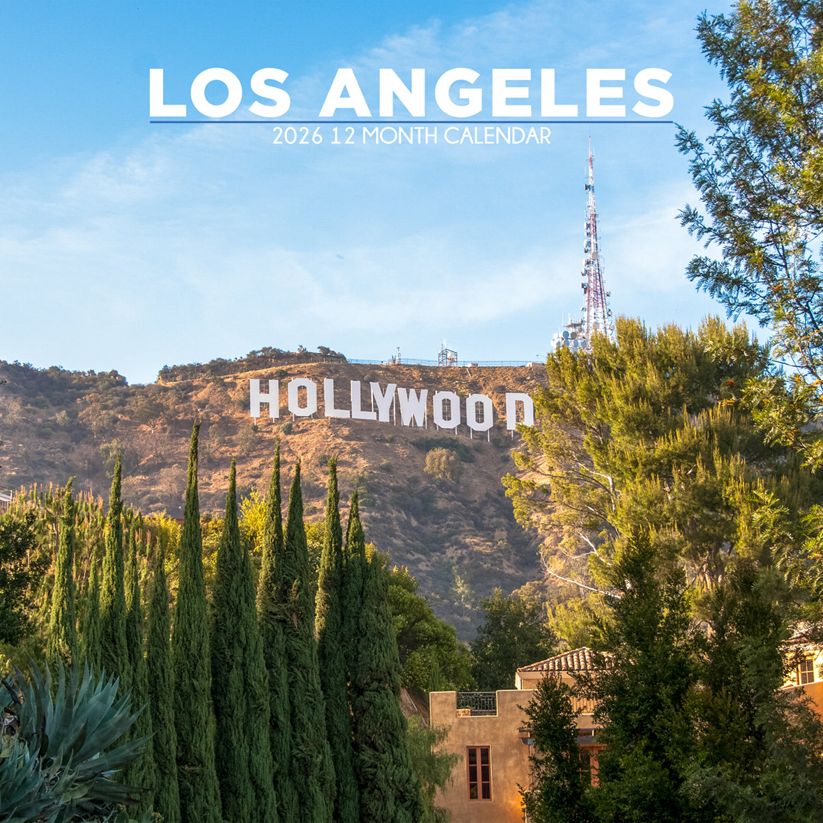 Los Angeles - Square Calendar 2026