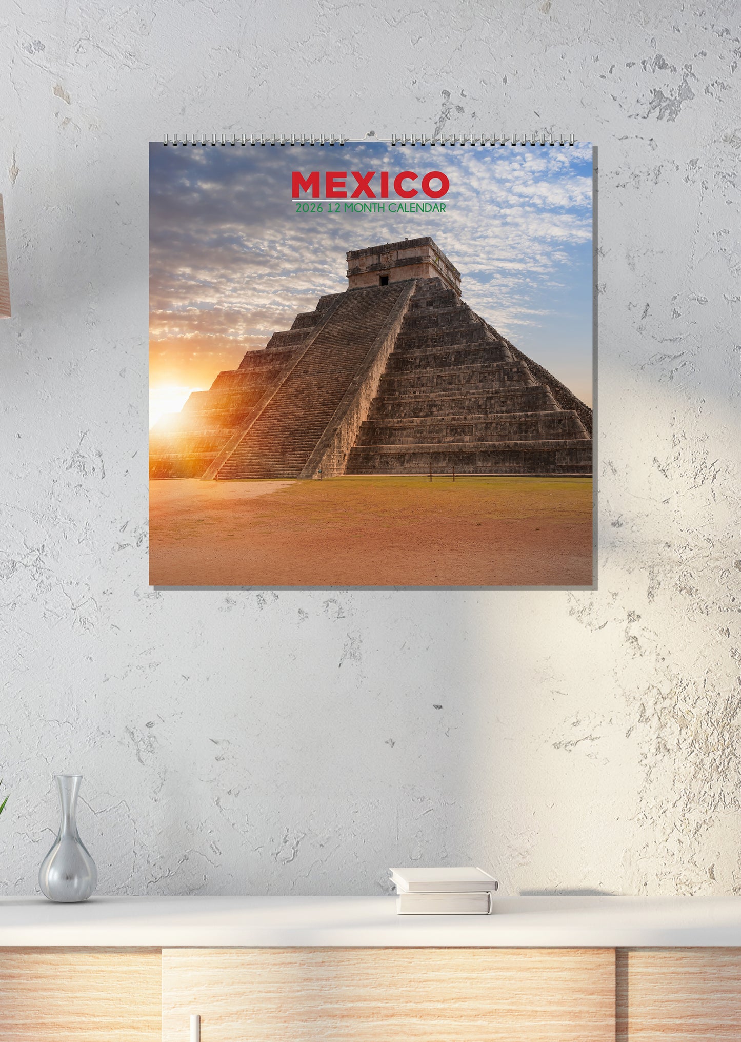Mexico - Square Calendar 2026