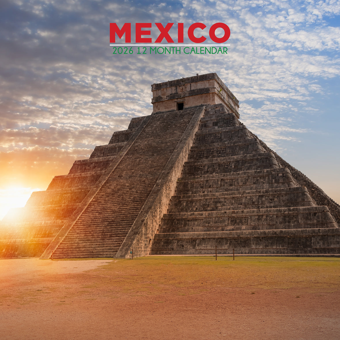Mexico - Square Calendar 2026