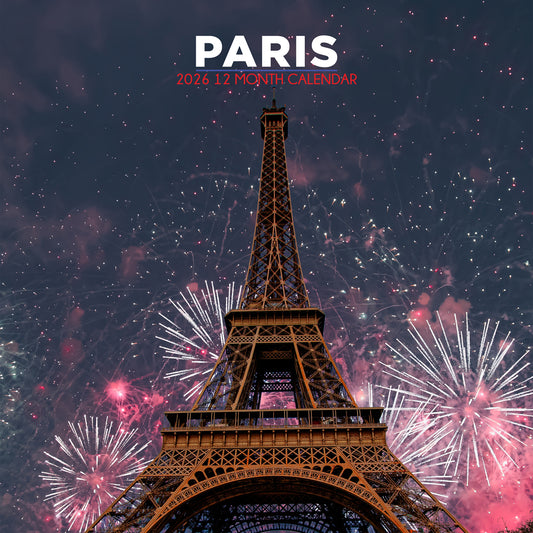 Paris - Square Calendar 2026