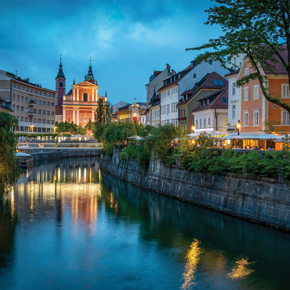 Romantic Europe - Square Calendar 2026
