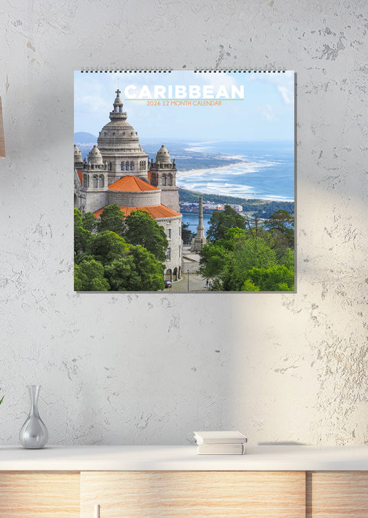 The Caribbean - Square Calendar 2026