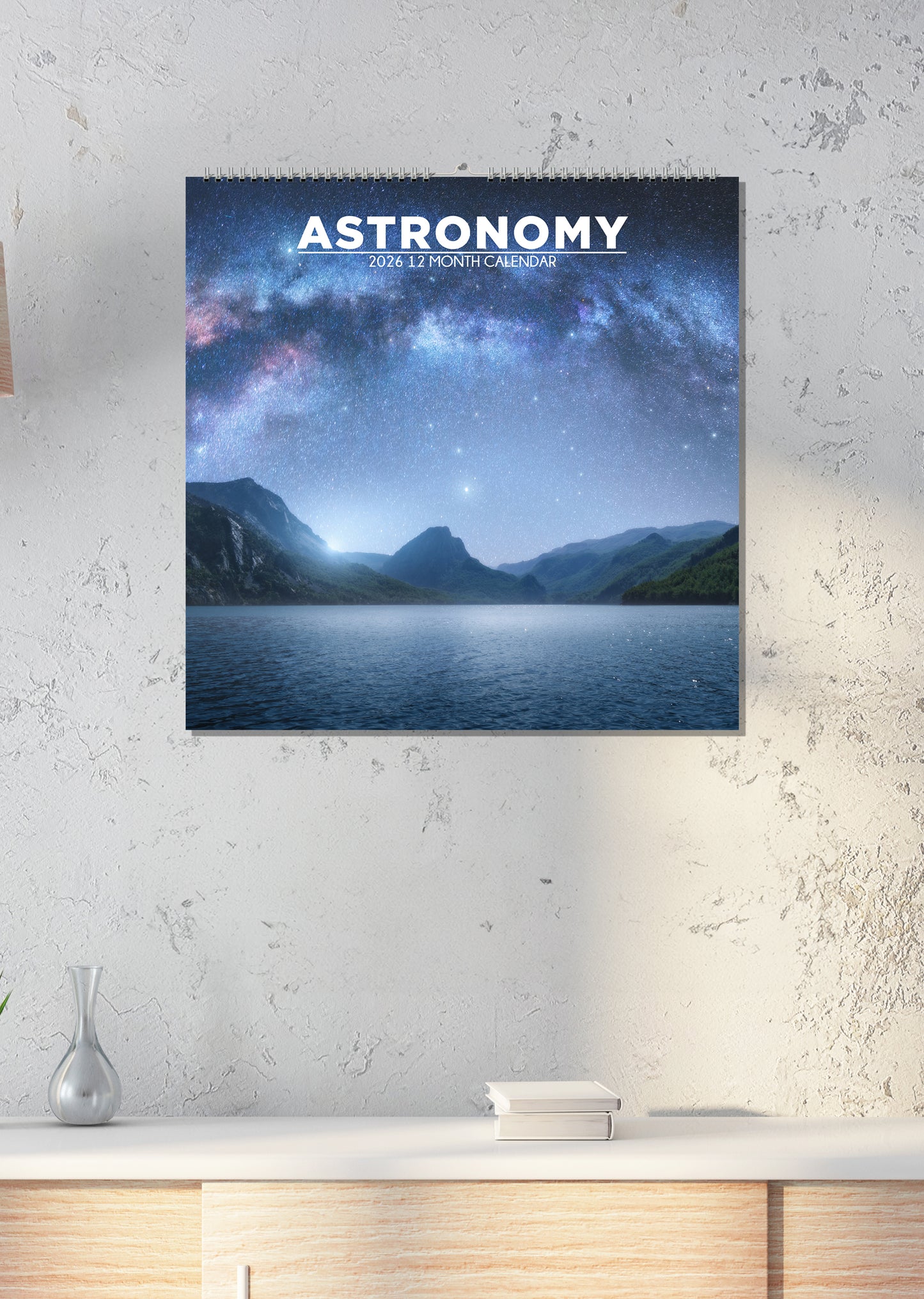 Astronomy - Square Calendar 2026