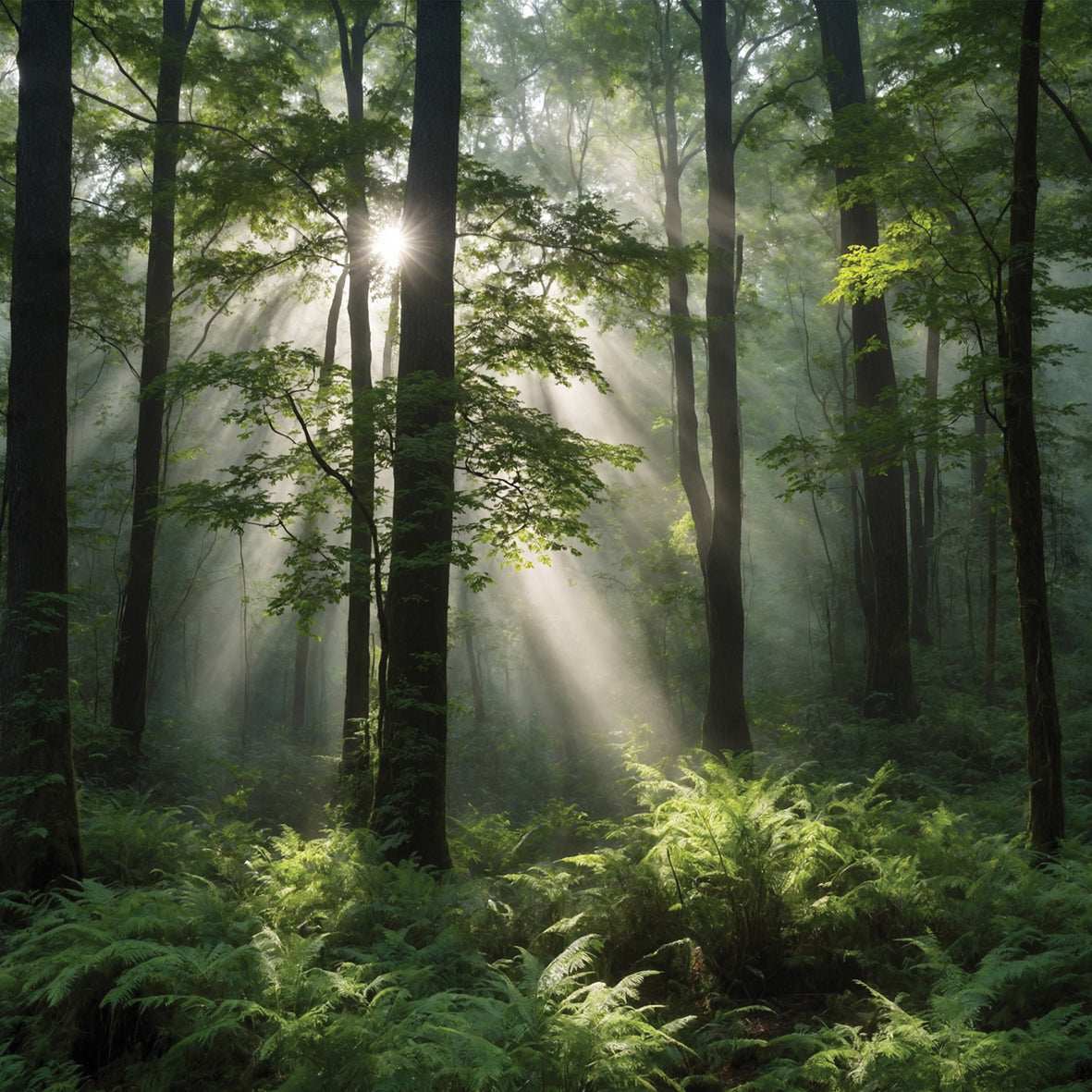 Deep Forest - Square Calendar 2026