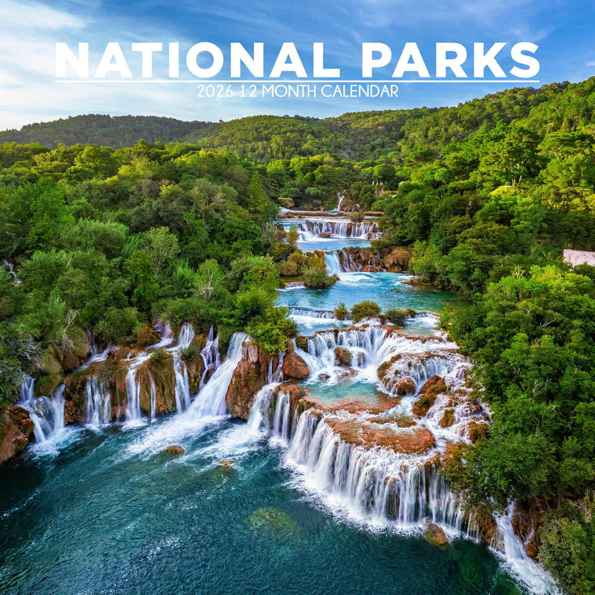 National Parks - Square Calendar 2026