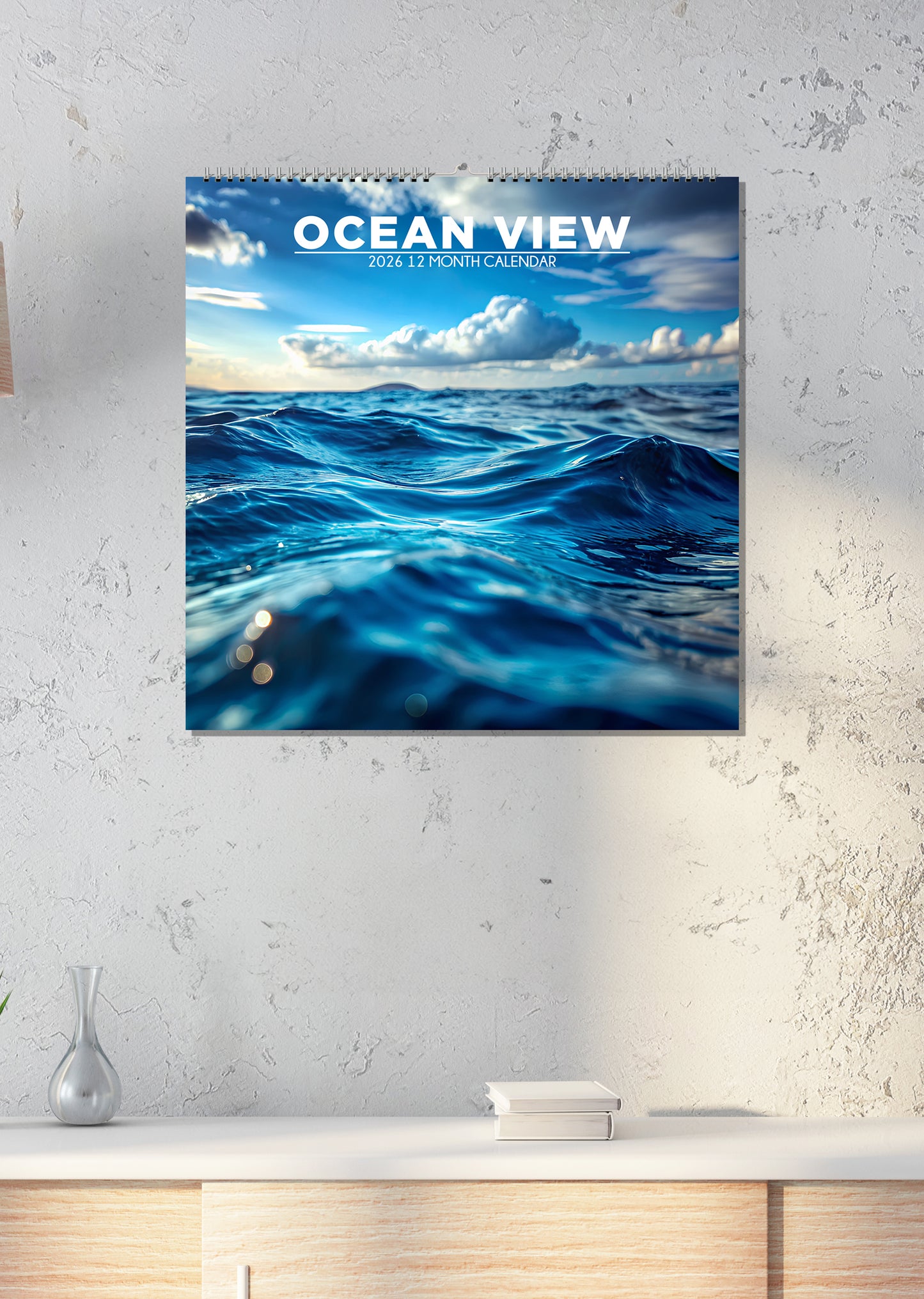 Ocean View - Square Calendar 2026