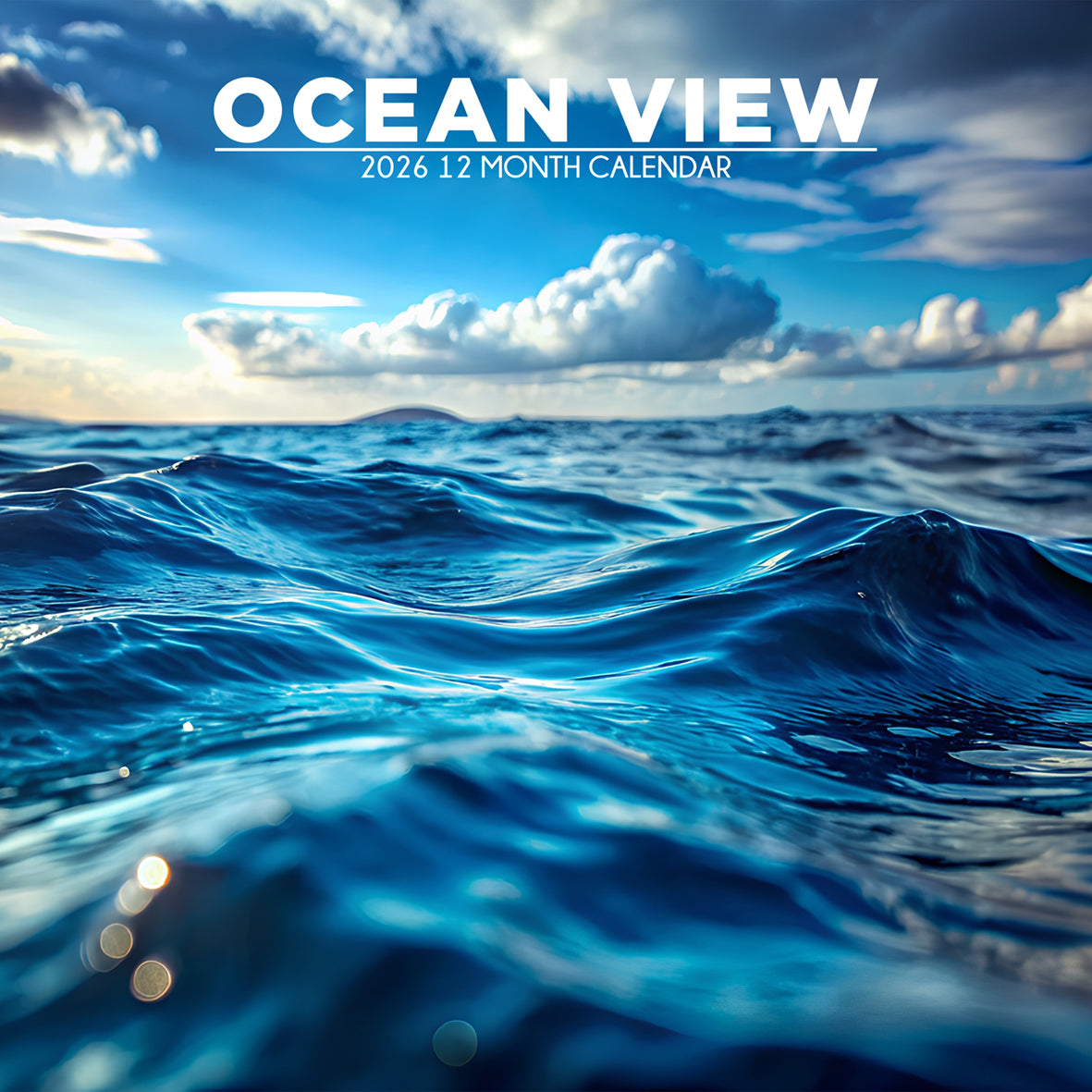 Ocean View - Square Calendar 2026