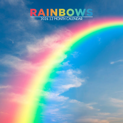 Rainbows - Square Calendar 2026