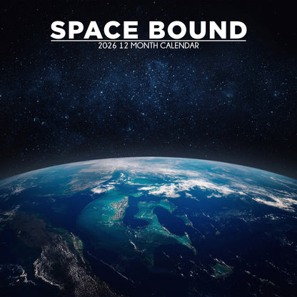Space Bound - Square Calendar 2026