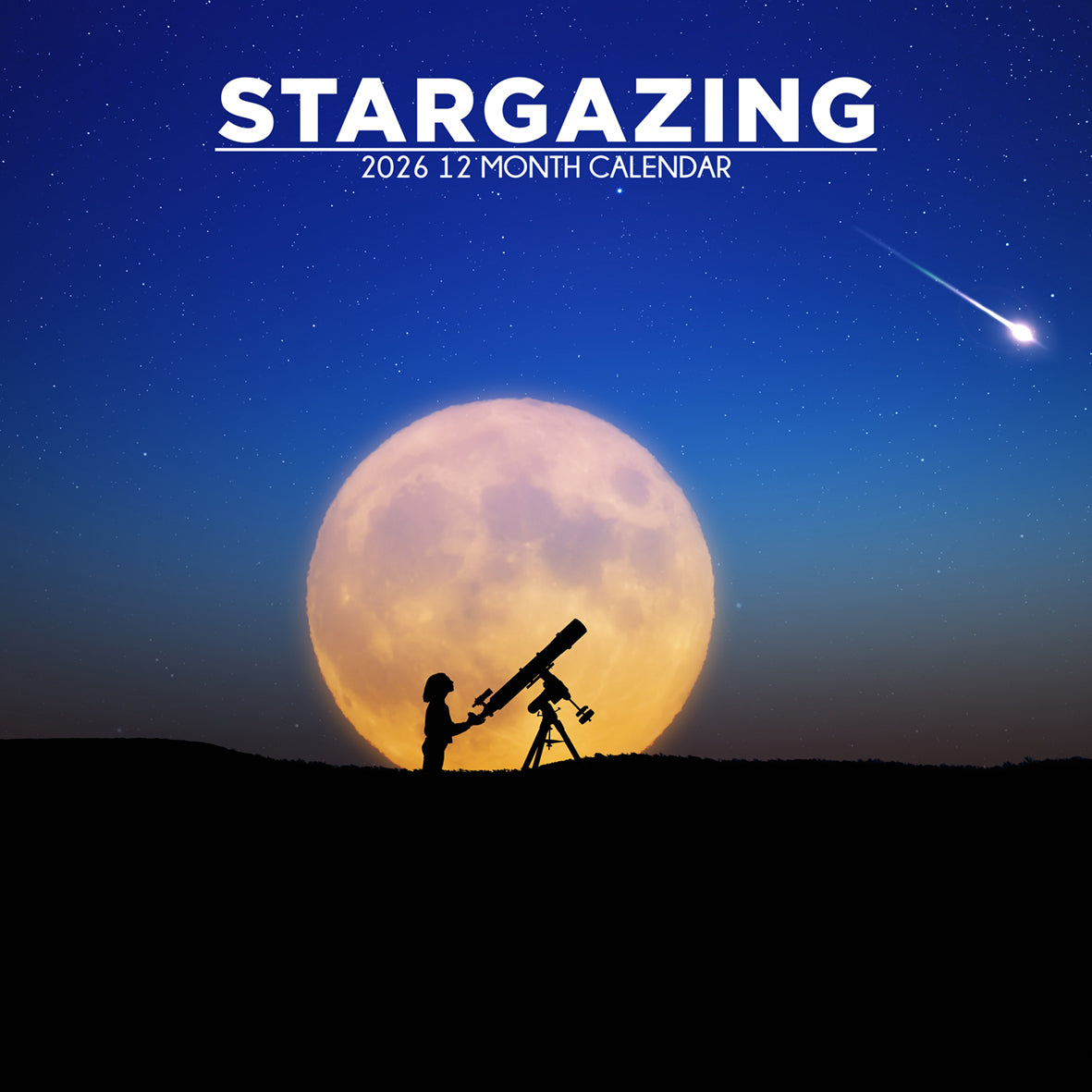 Stargazing - Square Calendar 2026