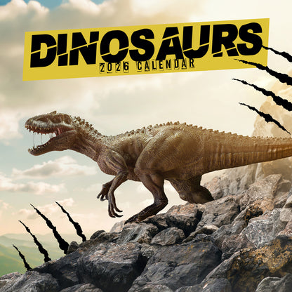 Dinosaurs - Calendar 2026