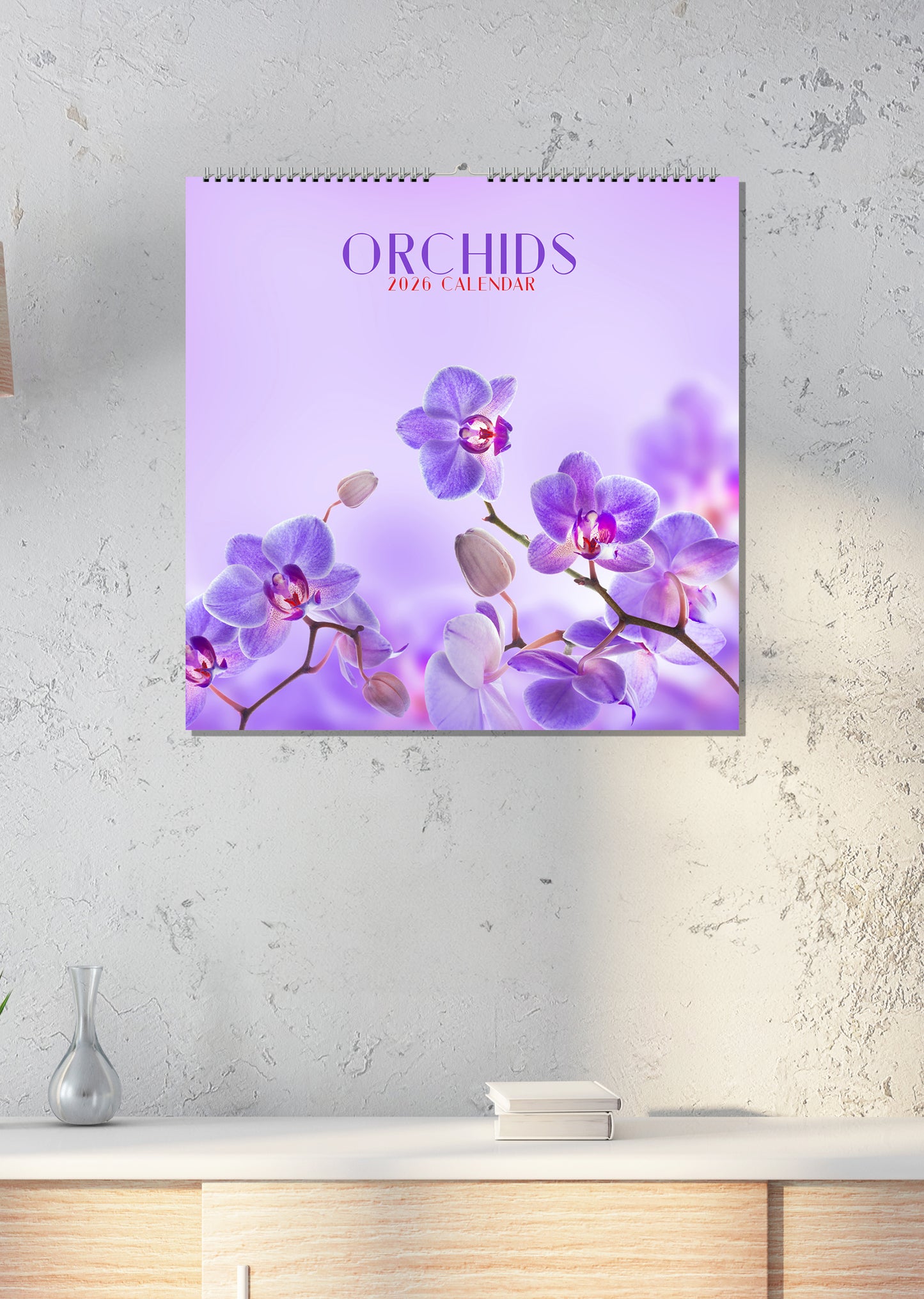 Orchids - Calendar 2026