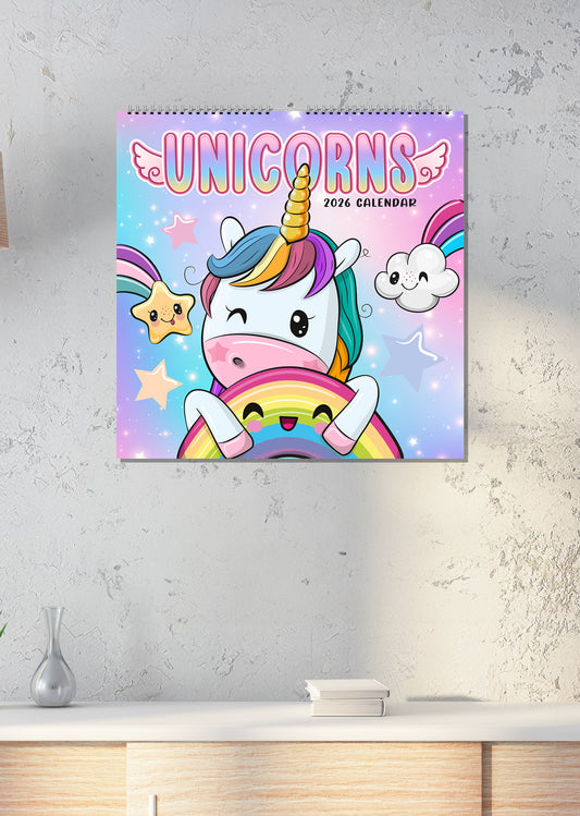 I Believe In Unicorns - Calendar 2026