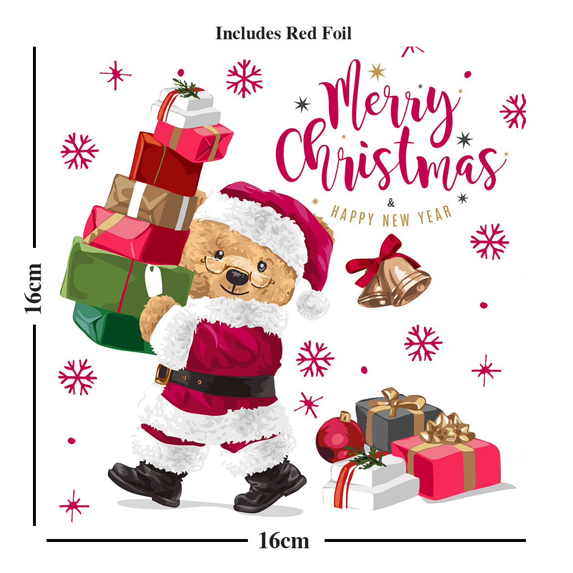 Christmas Cards Teddy Multipack