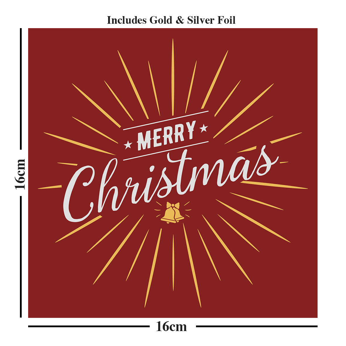 Christmas Cards Words Multipack