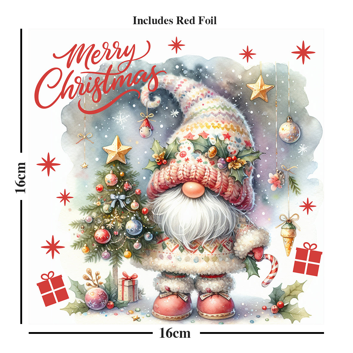 Christmas Cards Gonk Multipack