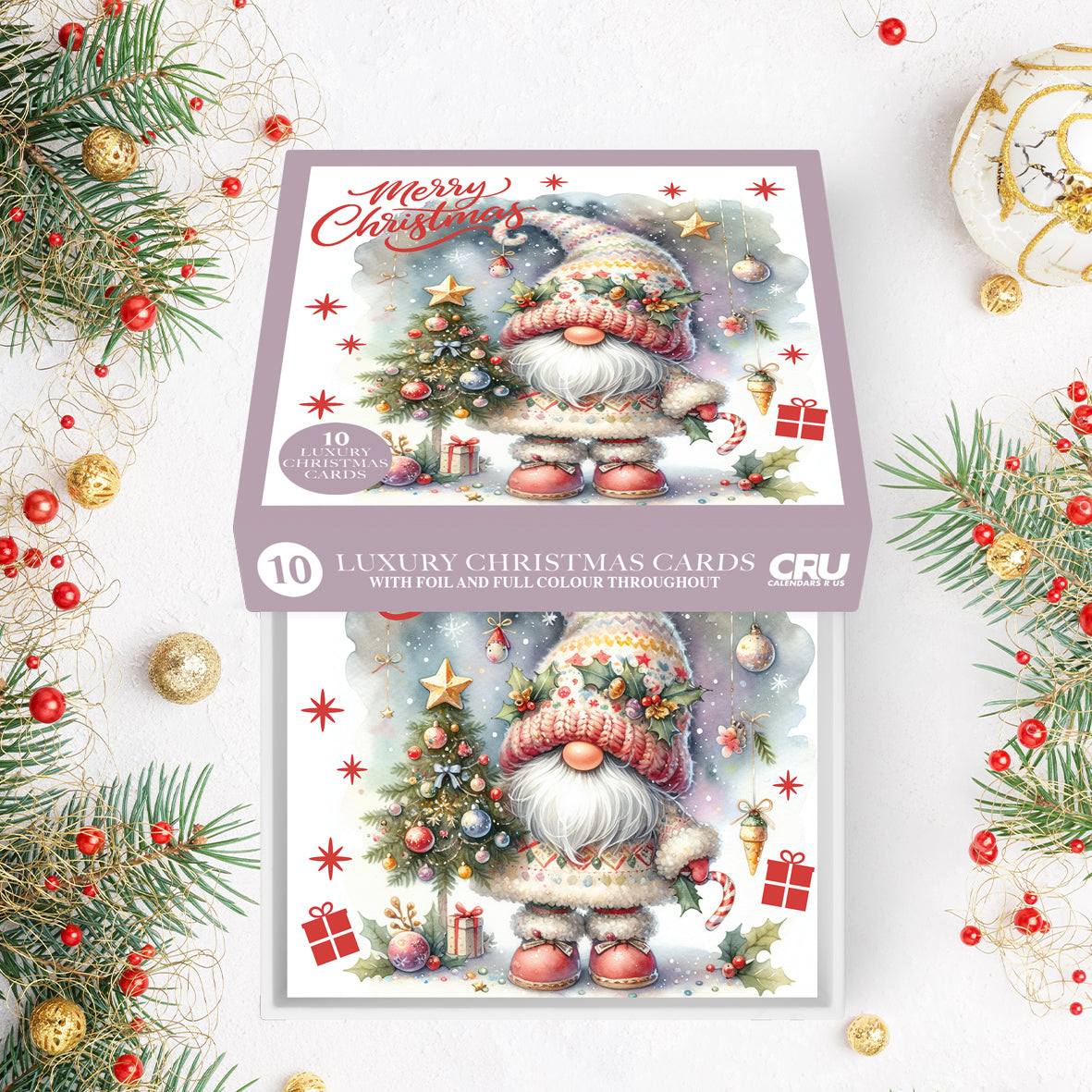 Christmas Cards Gonk Multipack