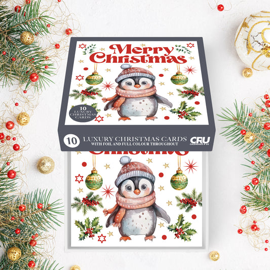 Christmas Cards Penguin Multipack