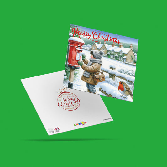 Christmas Cards Post Box Multipack