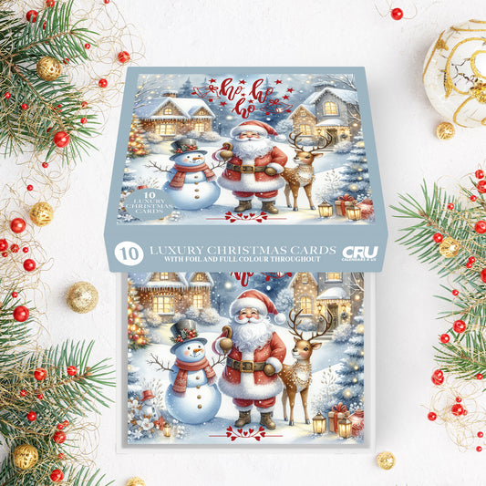 Christmas Cards Ho Ho Ho Multipack