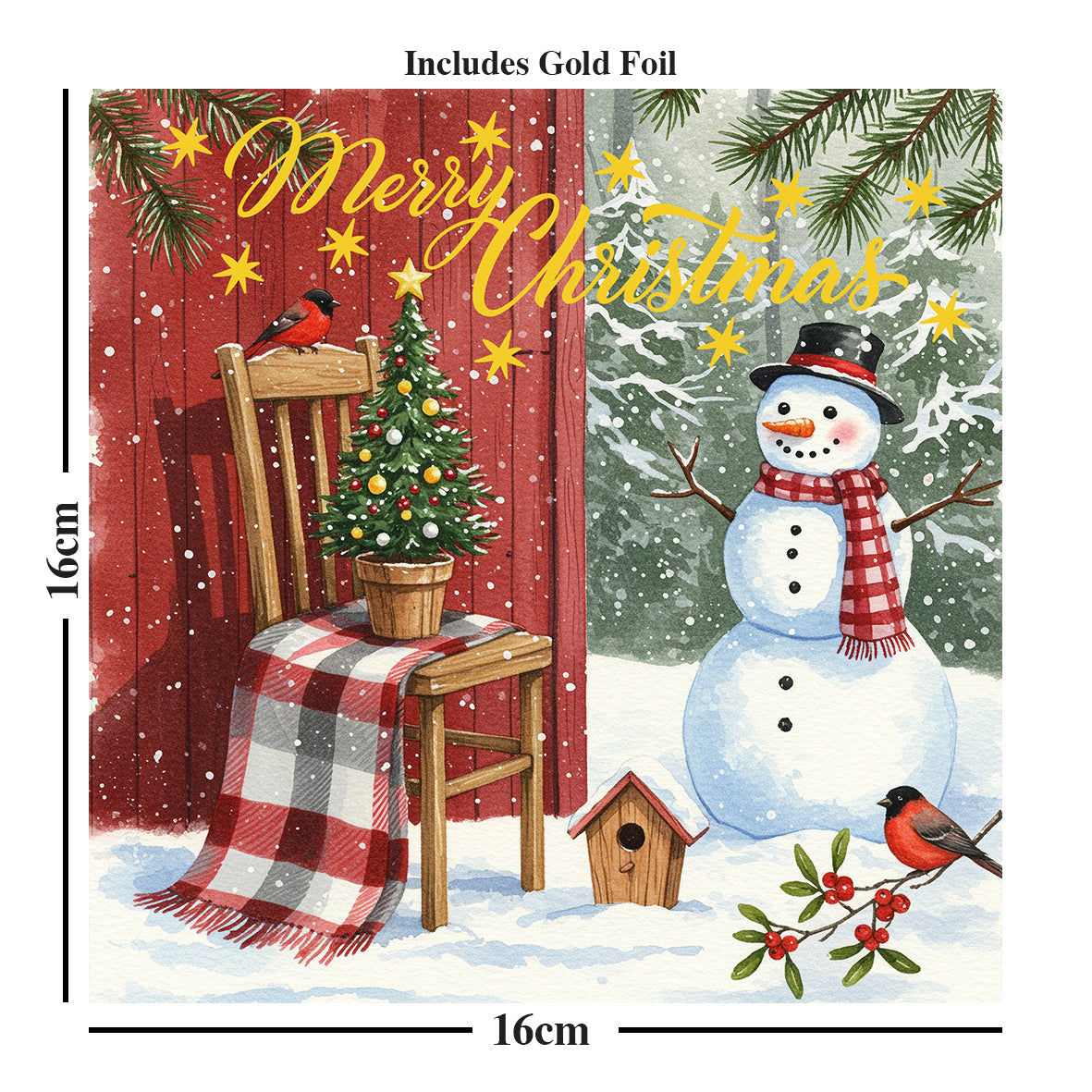 Christmas Cards Snowman Multipack
