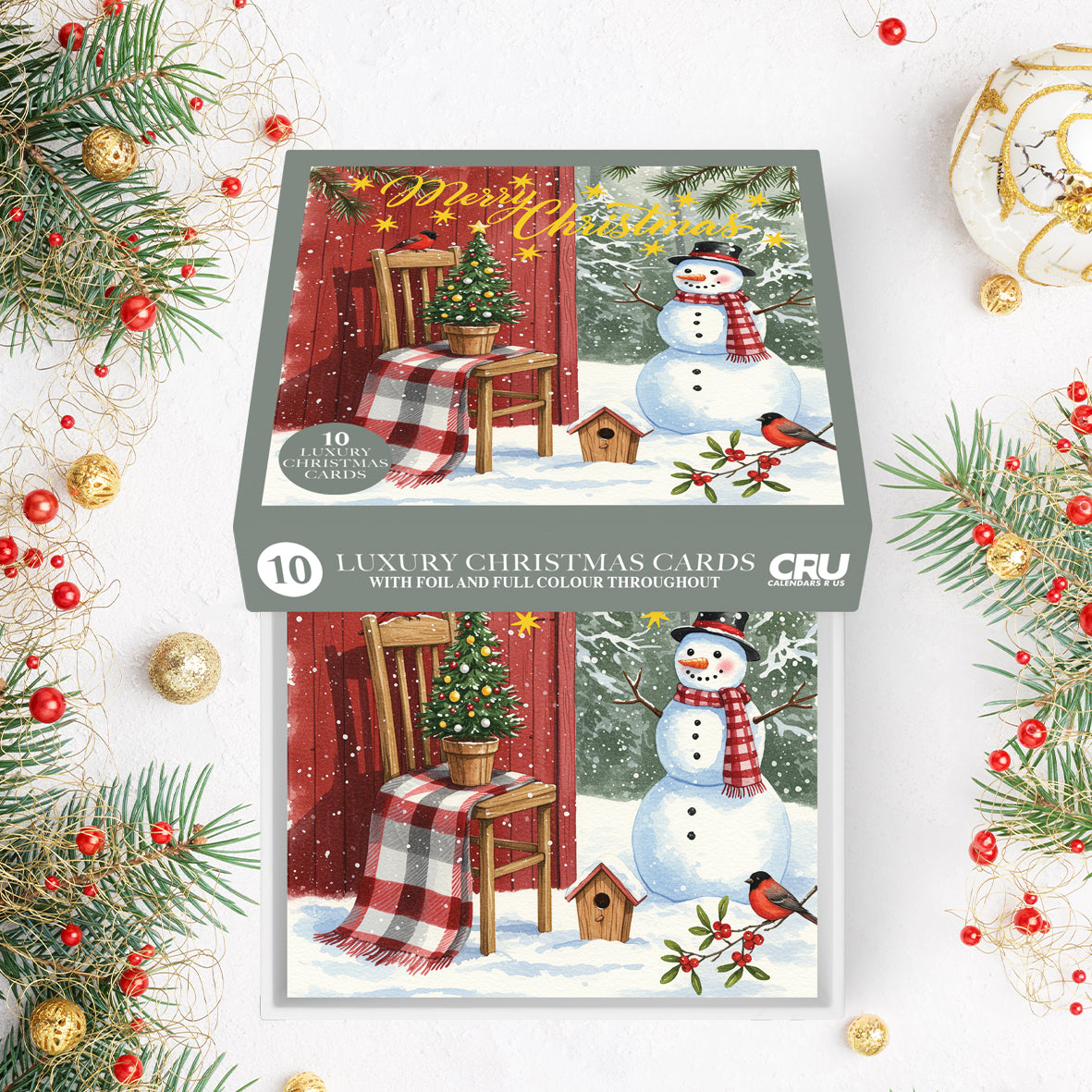 Christmas Cards Snowman Multipack