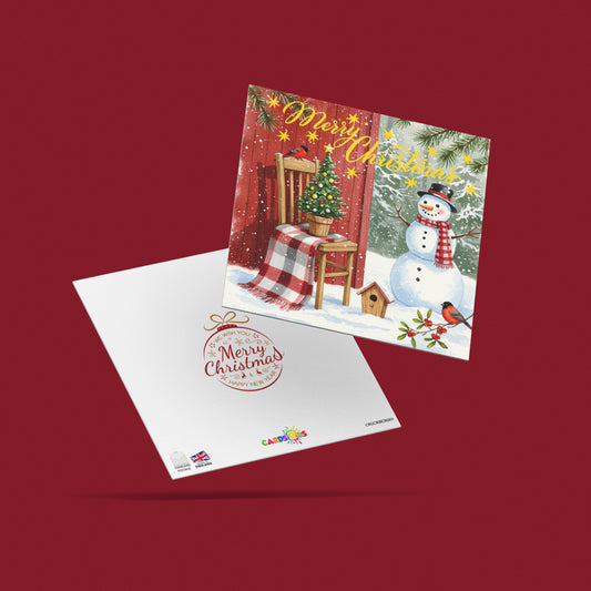 Christmas Cards Snowman Multipack