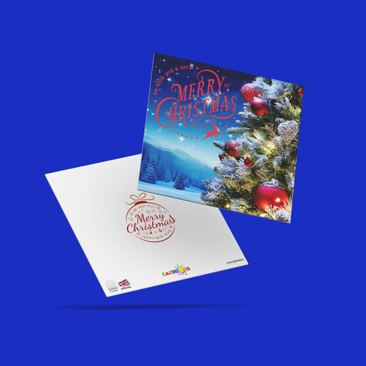 Christmas Cards Christmas Tree Multipack