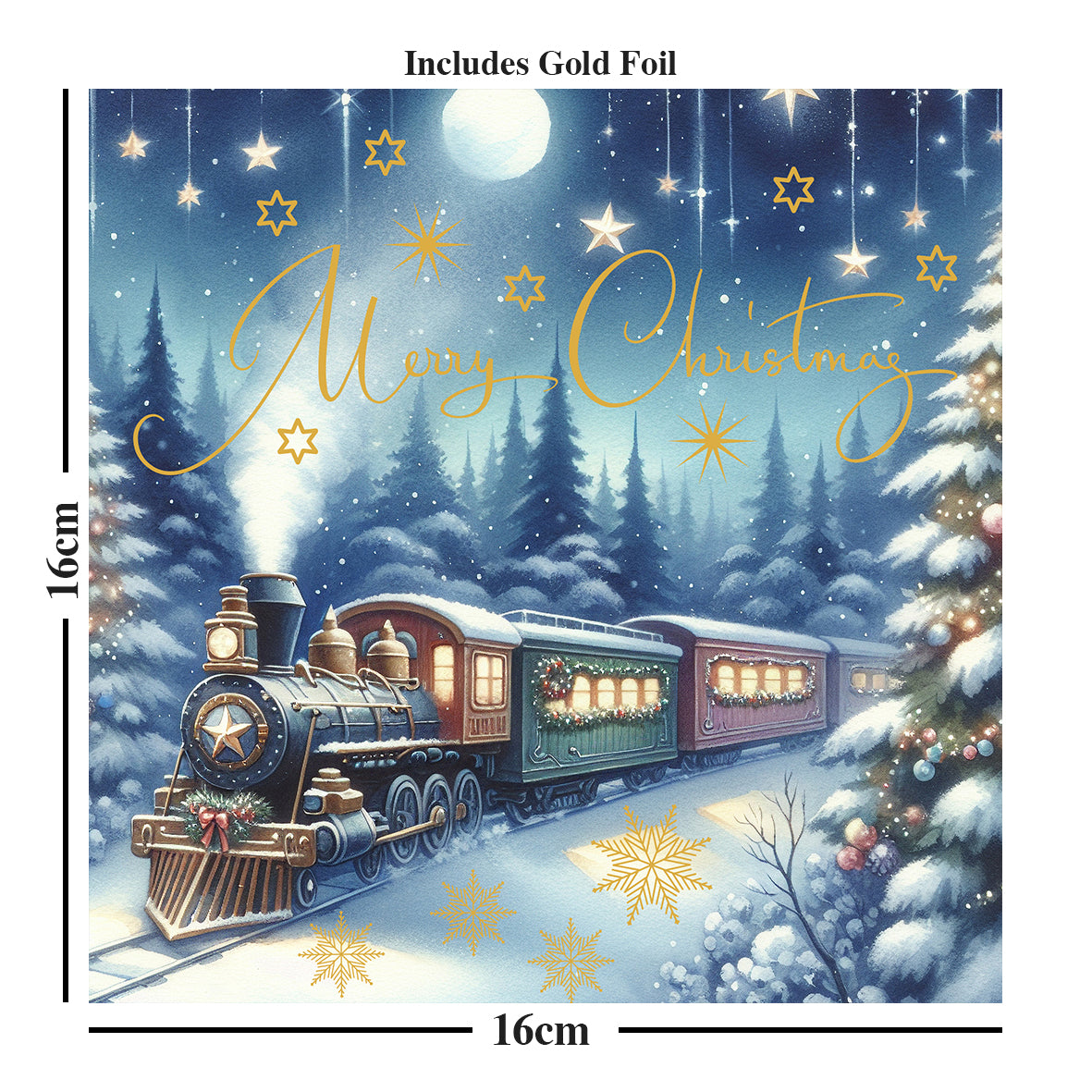 Christmas Cards Polar Express Multipack