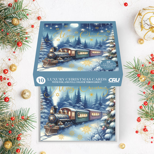 Christmas Cards Polar Express Multipack