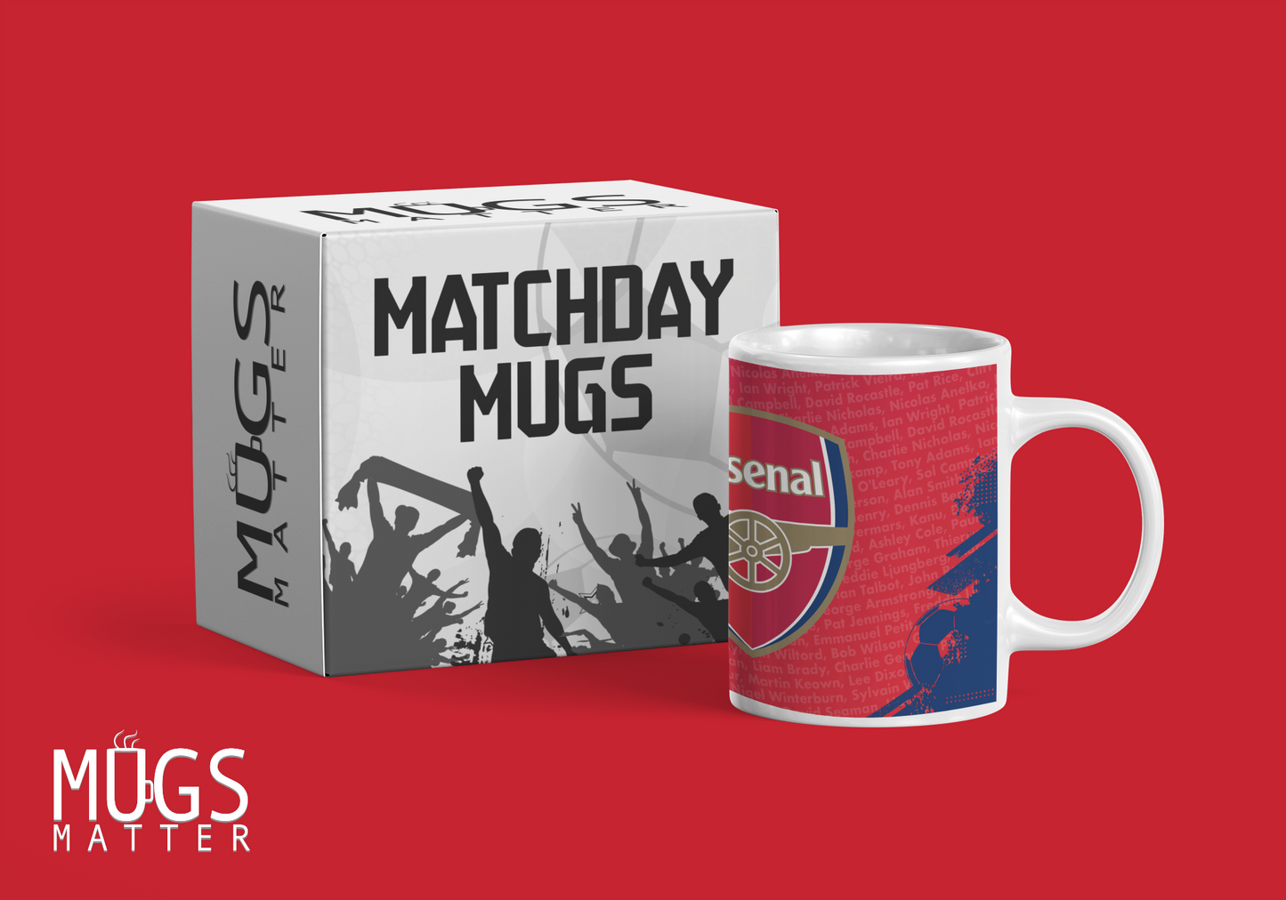 Arsenal Crest - Mugs Matter