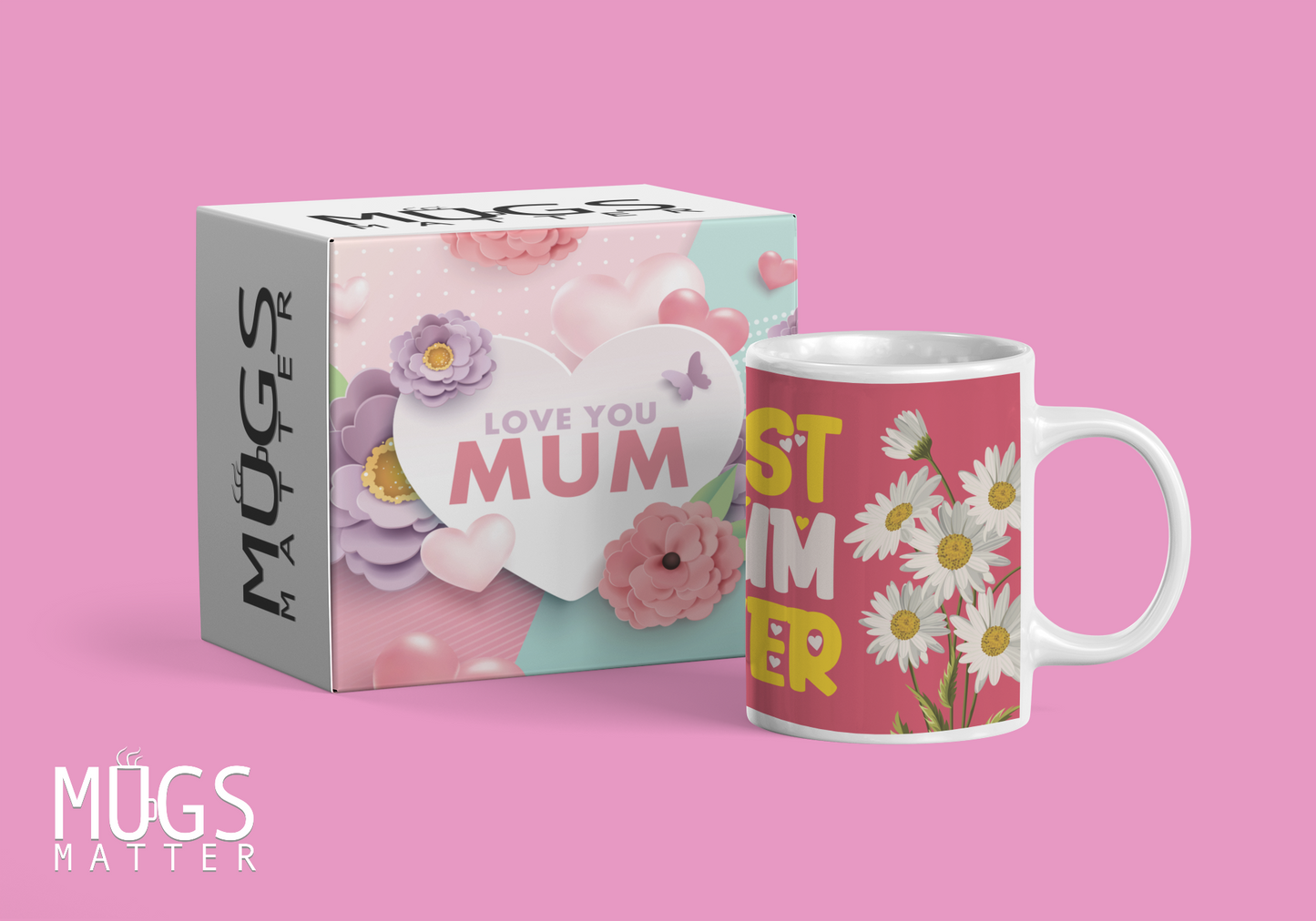 Daisies - We Love Mum Mug