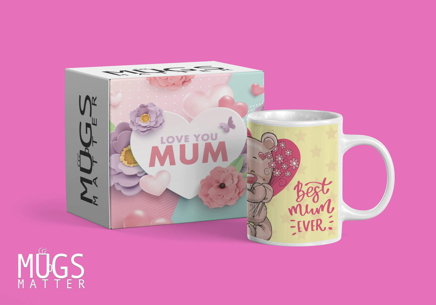 Teddy - We Love Mum Mug