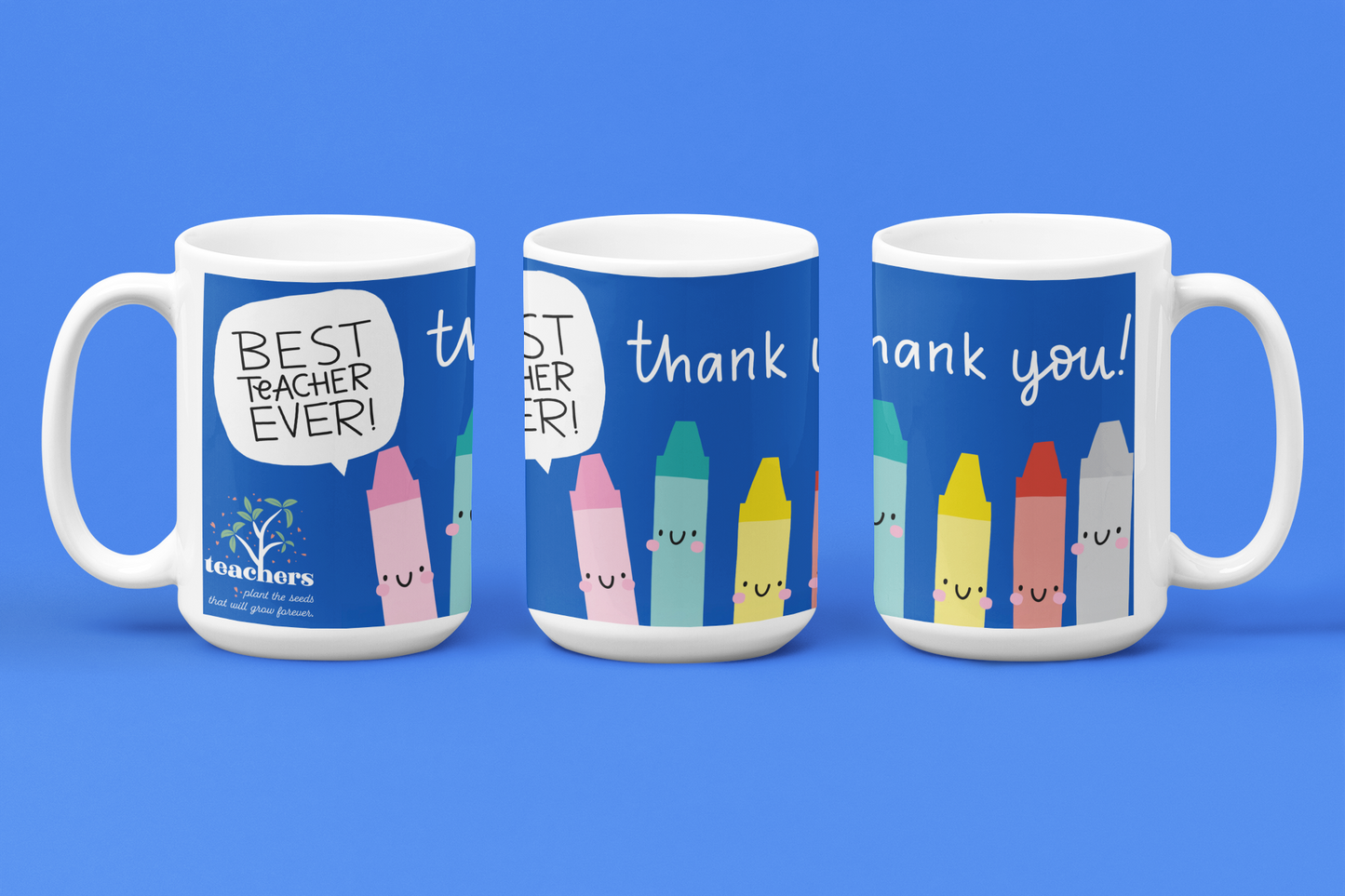 Thank You Crayons - Mugs Matter