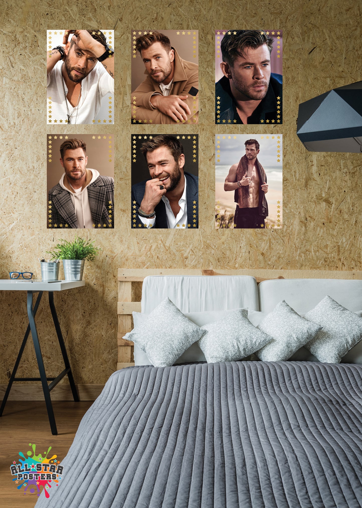 Chris Hemsworth AllStar Poster Pack - Wholesale Pack of 5