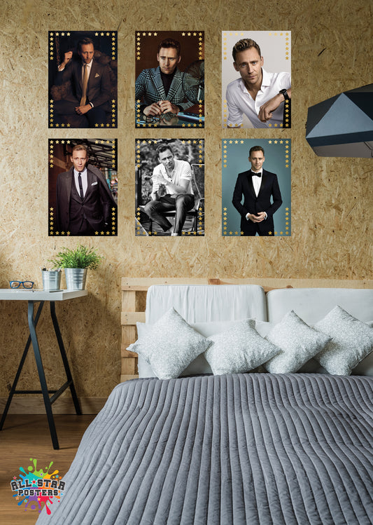 Tom Hiddleston AllStar Poster Pack - Wholesale Pack of 5