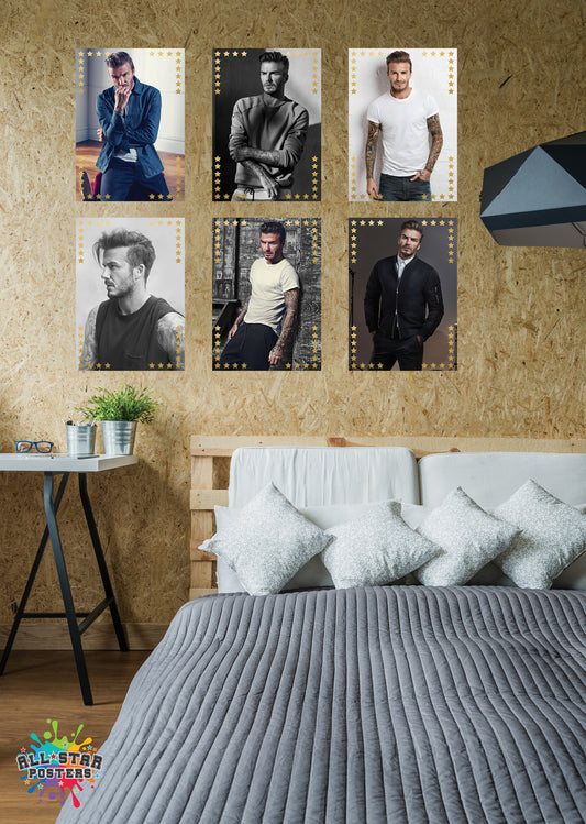 David Beckham AllStar Poster Pack - Wholesale Pack of 5