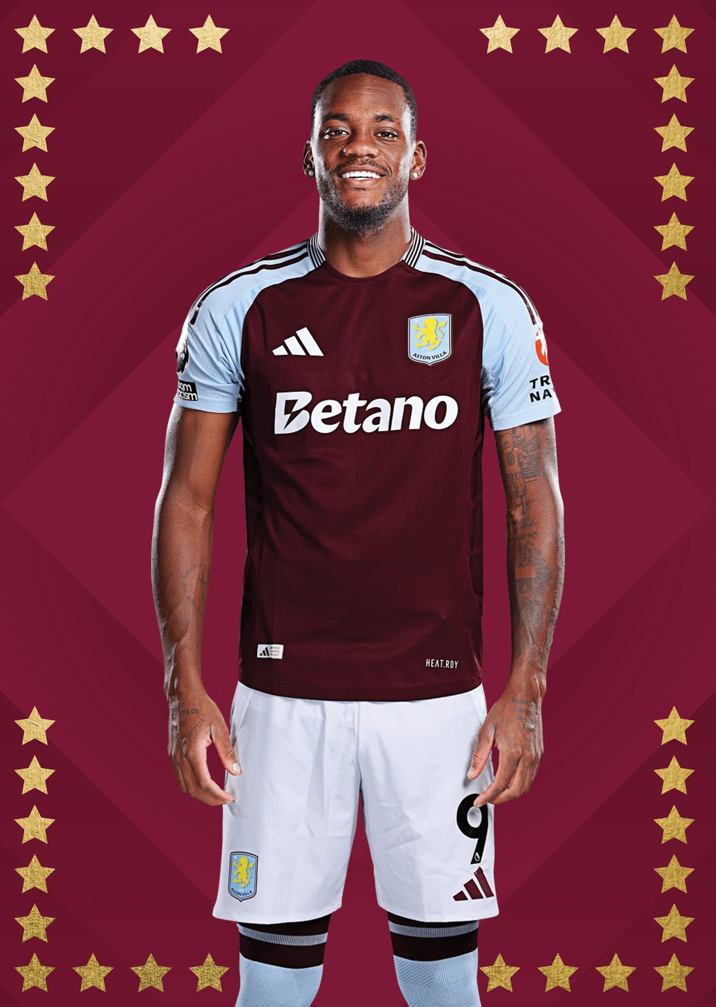 Aston Villa AllStar Poster Pack