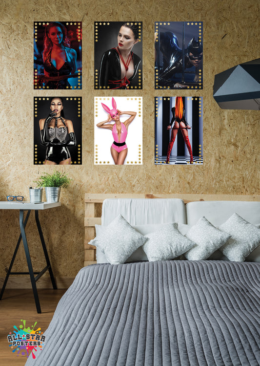 Latex AllStar Poster Pack - Wholesale Pack of 5