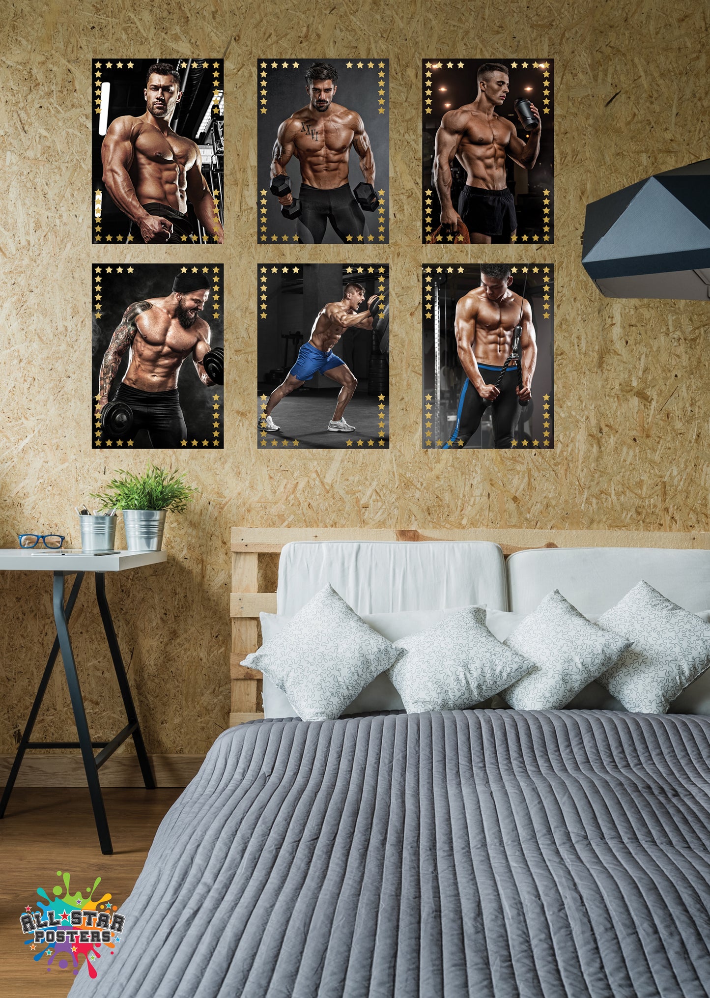 Muscle Men AllStar Poster Pack - Wholesale Pack of 5