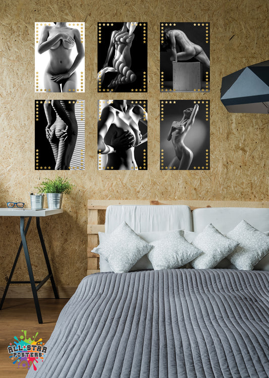 Nude Art AllStar Poster Pack - Wholesale Pack of 5